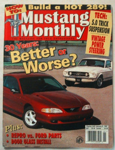 MUSTANG MONTHLY 1997 JAN - GT500, 5.0 LX, GTA, SN-95